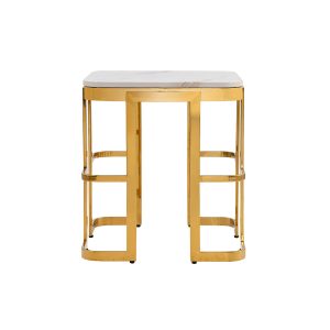 Lucca End Table – Gold