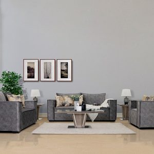 Cube Sofa Set with wireless charger
