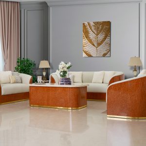 Monarch Sofa Leather Set