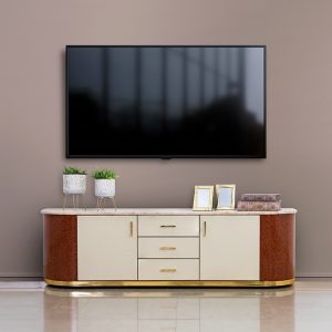 Monarch Tv Unit With Marble Top