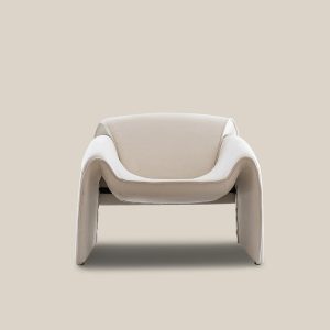 Beatrice Armchair – Ivory Snow