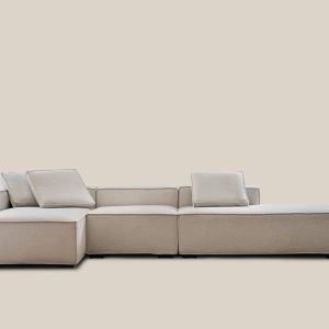 Celine Modular Left Sofa – Ivory New
