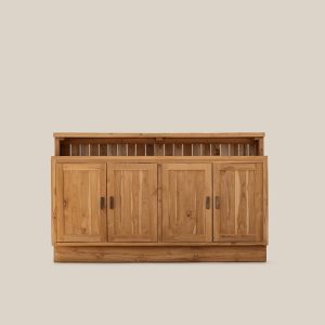 Palermo Teak Wood Outdoor Bar