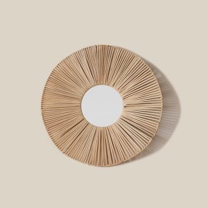 Mathilde Rattan Mirror