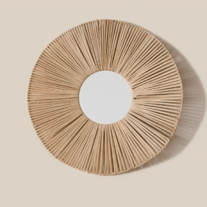 Mathilde Rattan Mirror Large