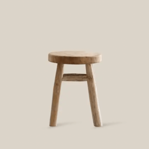 Noelle Teak Wood Stool