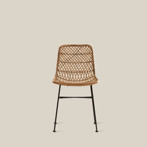 Sao Paulo Rattan Chair Black Legs