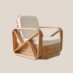 St Vincent Rattan Single Chair