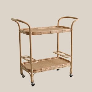 Seville Rattan Serving Trolley