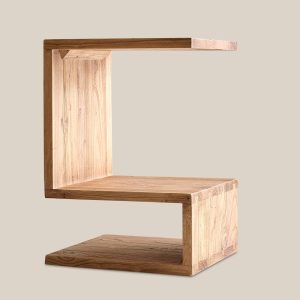 Julien Elm Wood End Table