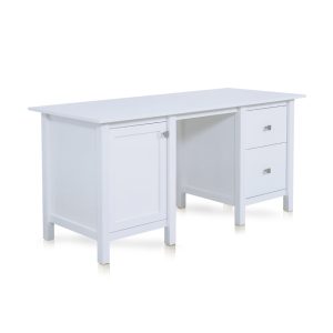 Keira Study Desk Col White