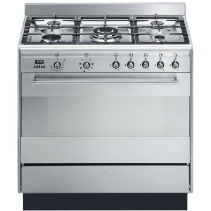 Smeg – Concert Combination Cooker, 90 cm, SUK91MFX9