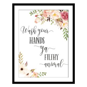 Wall Art – Wash Your Hands