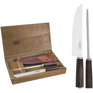 Tramontina – 2 Pcs Barbecue Set with Wooden Box, 29899562