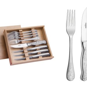 Tramontina – 8 Pcs Barbecue Set with Wooden Case, 66928617