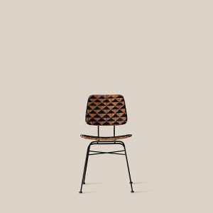 Bogota Rattan Chair Black Leg
