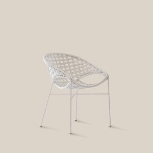 Mila Chair – White Leg