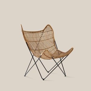 Jade Lounge Rattan Chair