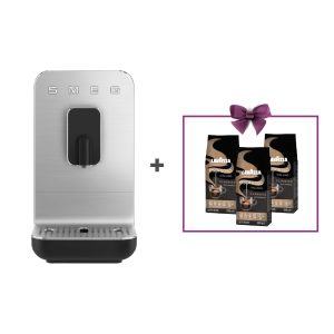 Smeg – Bean to Cup Coffee Machine, BCC01BLMUK