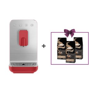 Smeg – Bean to Cup Coffee Machine, BCC01RDMUK