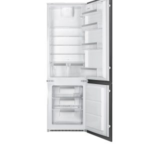 Smeg – Built In Bottom Freezer Refrigerator, 272 L, C7172FP1