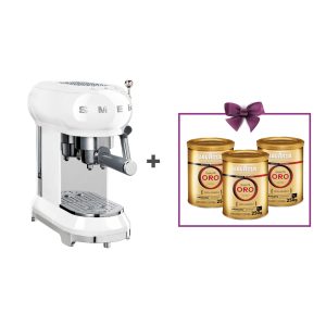 Smeg – Espresso Coffee Machine, ECF01WHUK