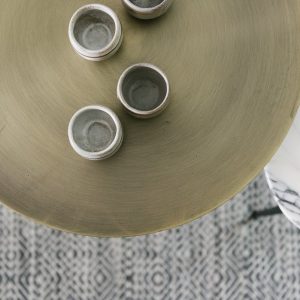 Stockholm Bronze Side Table