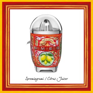 Smeg – Dolce & Gabbana Citrus Juicer, CJF01DGUK