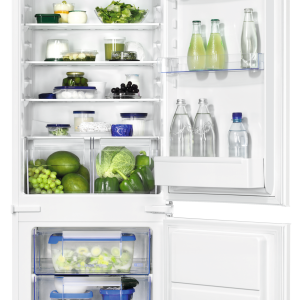 Zanussi – Built In Bottom Freezer Refrigerator, 255 L, ZBB28665SA