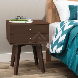 Birch 2-Drawer Nightstand