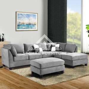 Moira L-Shaped Modular Sofa