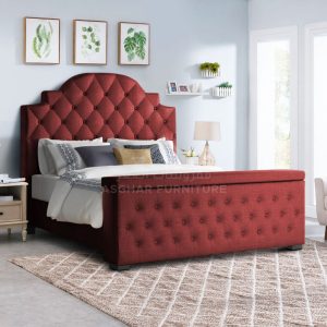 Monero Tufted Storage Bed