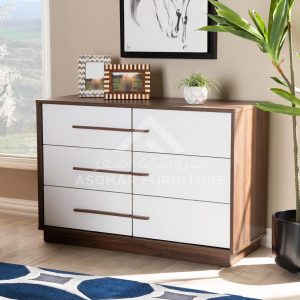 Aurora Modern 6-Drawer Dresser