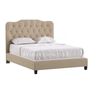 Diamond Tufted Bed