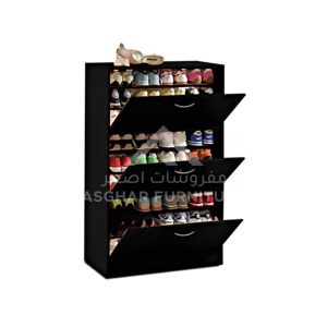 Three-Door Shoe Cabinet